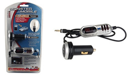 Monster Cable Radio Play 300 Car Stereo Wireless FM Transmitter 